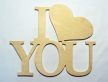 0463-Напис "I Love you"