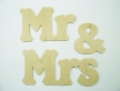 0315-Напис "Mr & Mrs"